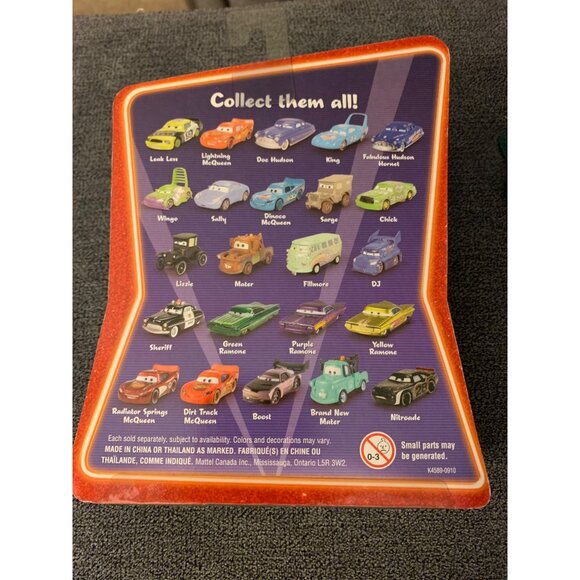 Disney Pixar Cars Supercharged Brand New Mater Die-Cast Toy Car 1:55 Scale By Ma - Picture 4 of 13